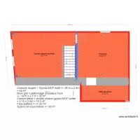 Etage 2 maison plafonnage/gyproc