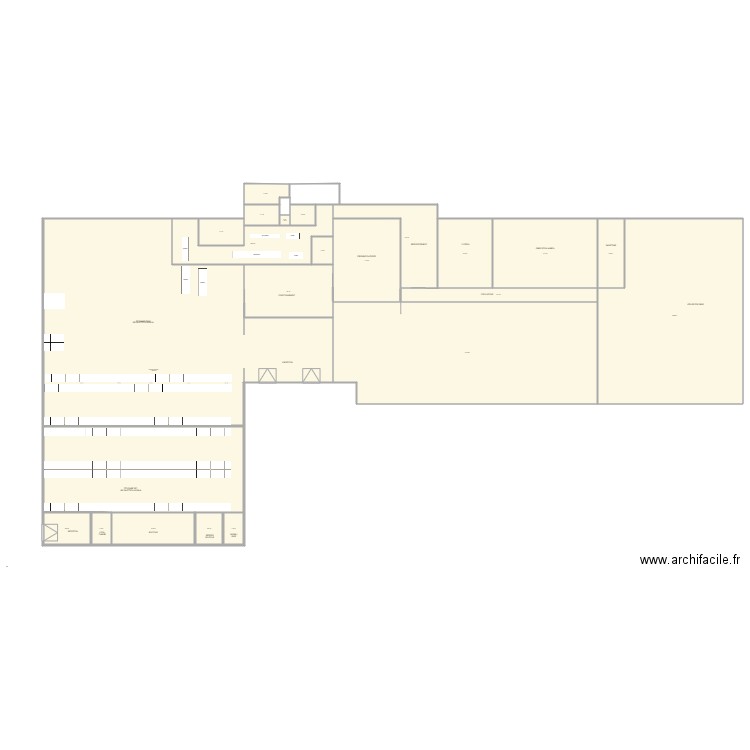 PROJET LIGNE PLATS CUISINES LTG v6BIS. Plan de 0 pièce et 0 m2