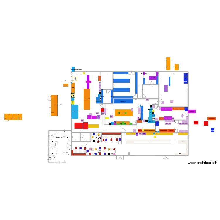 reserve 31.5/4. Plan de 10 pièces et 392 m2