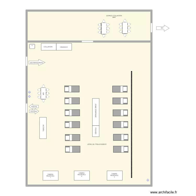 LES BONS VILLERS. Plan de 