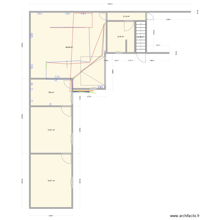 depandances elec eclairage. Plan de 0 pièce et 0 m2