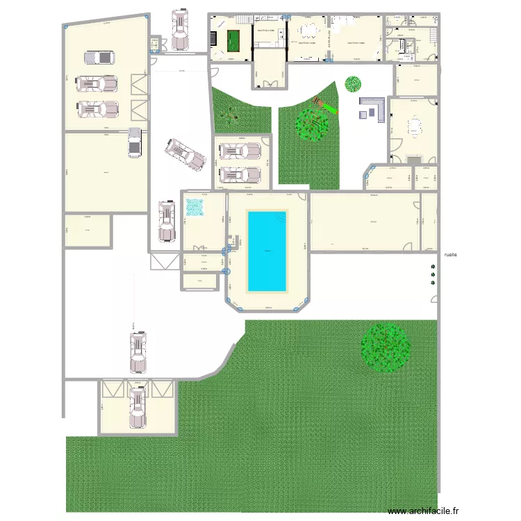 marcq v3. Plan de 19  et 893 m²