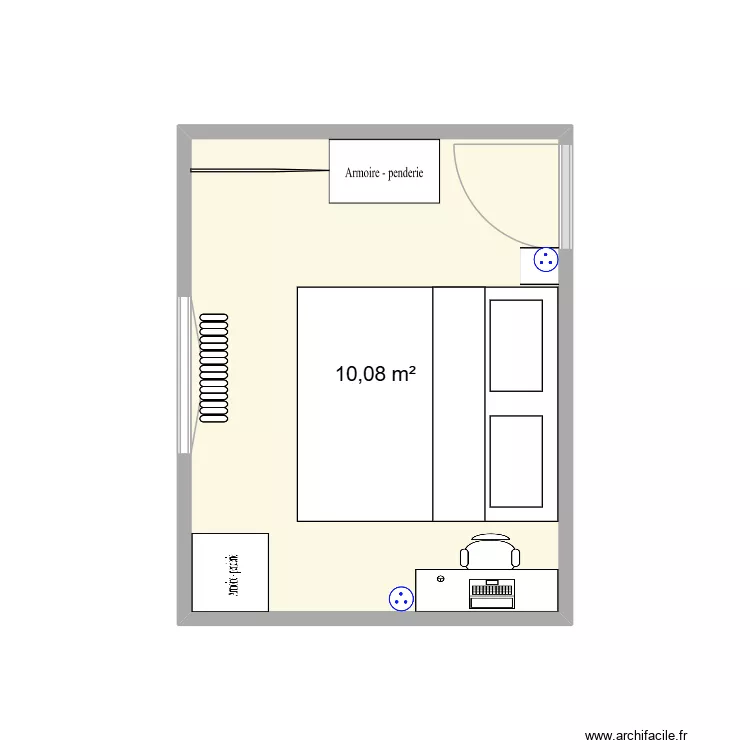 maison parent. Plan de 1 et 10 m² maison parent. Plan de 1 et 10 m²