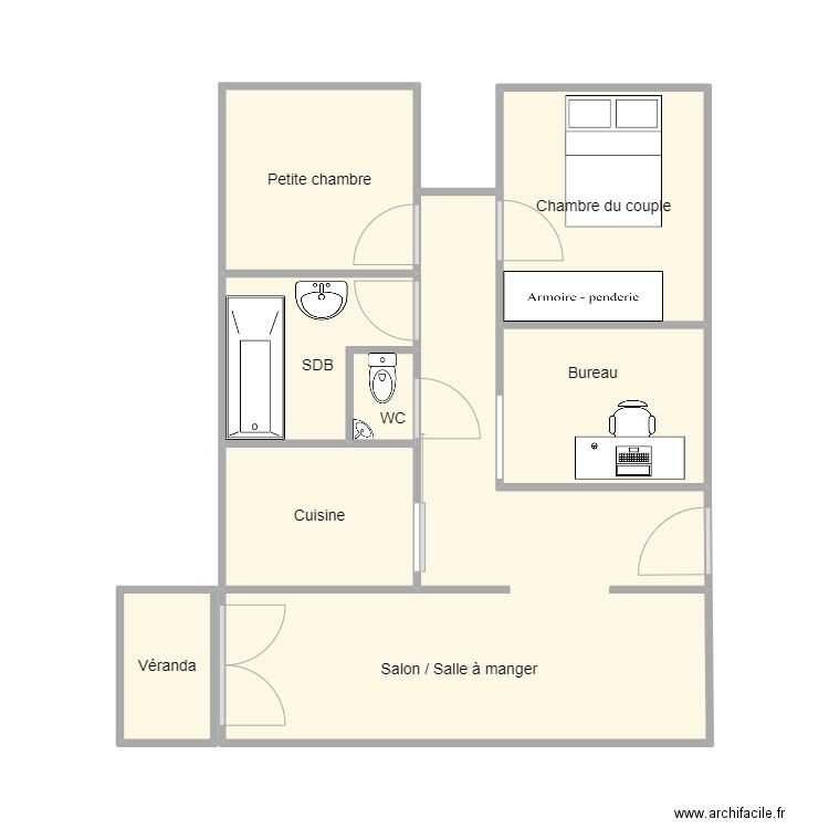 JAULAIN. Plan de 0 pièce et 0 m2