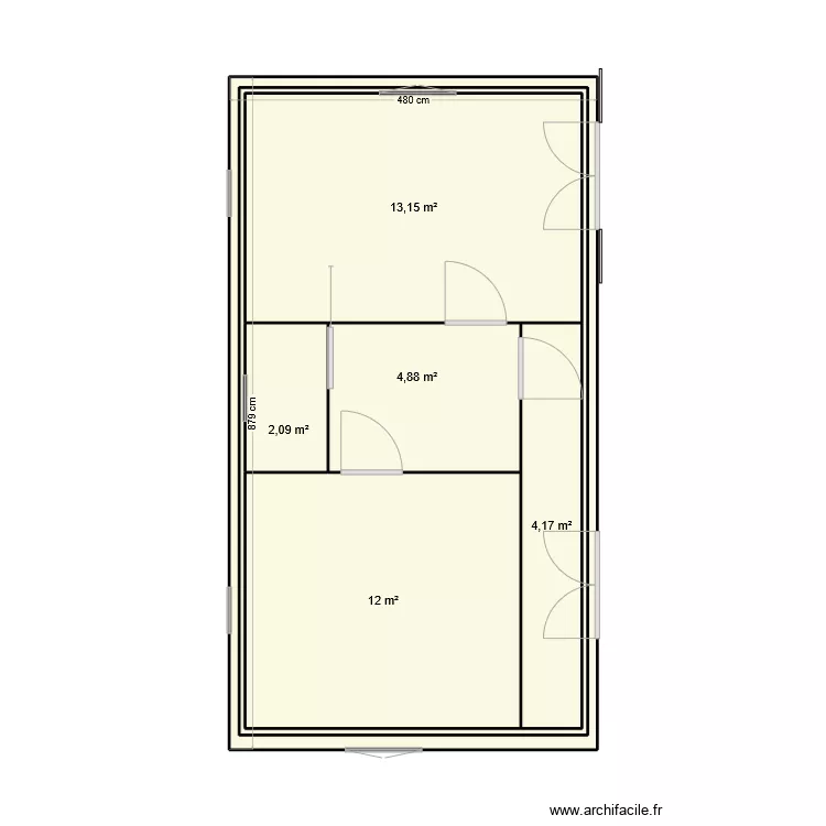 extension 2 plan. Plan de 