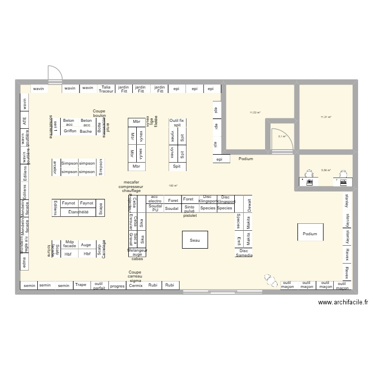 l isle sur sorgue 2. Plan de 5 pièces et 213 m2