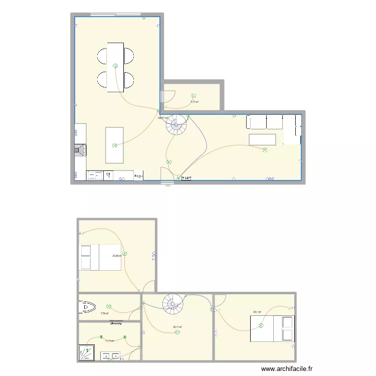 mathieu maison 1. Plan de 