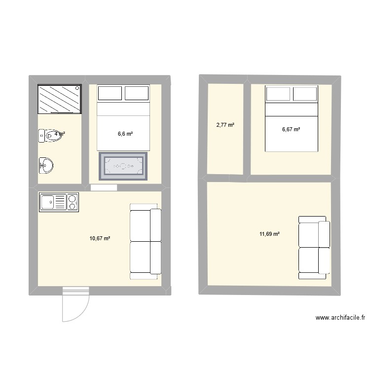 CASA. Plan de 0 pièce et 0 m2