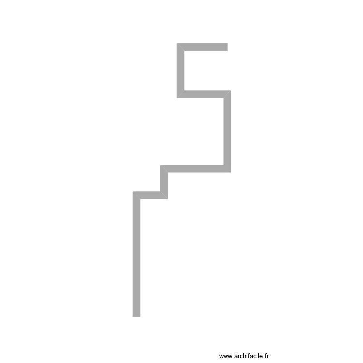 Cuisine 1er &eacute;tage. Plan de 