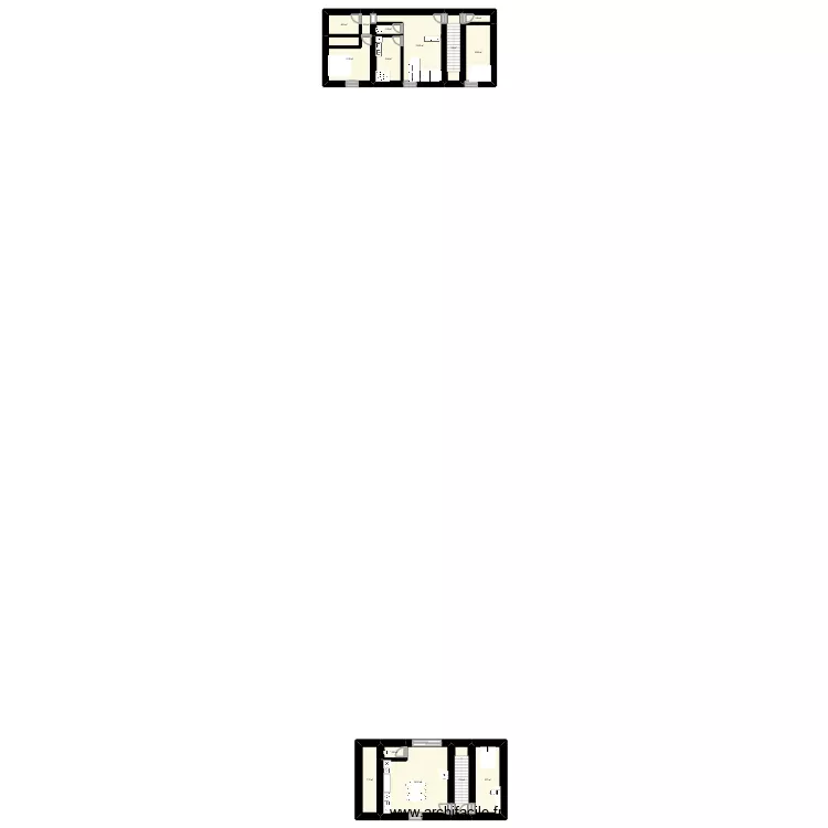 Maison Massieux. Plan de 
