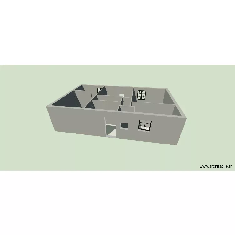 futur chambre. Plan de 7 Pièces et 58 m² futur chambre. Plan de 7 Pièces et 58 m²