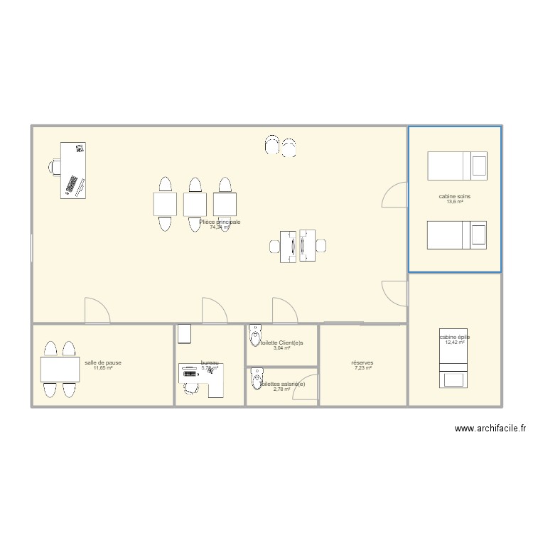 INSTITUT NOYELLE. Plan de 0 pièce et 0 m2