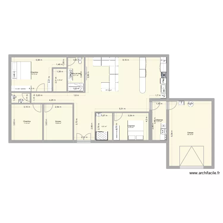 Maison 12. Plan de 10 et 152 m² Maison 12. Plan de 10 et 152 m²