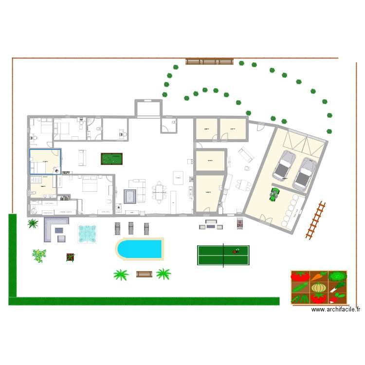 projet 2. Plan de 0 pièce et 0 m2