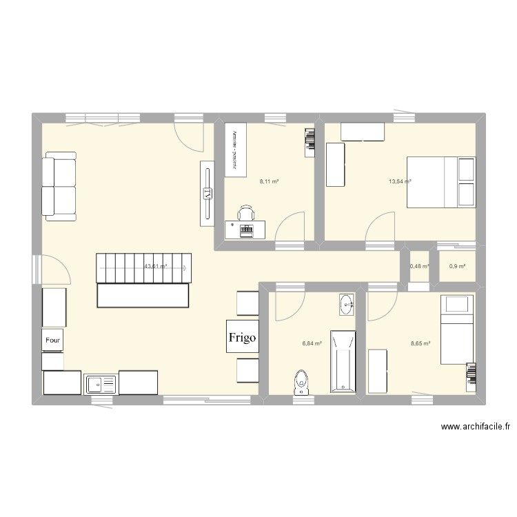 Avant. Plan de 0 pièce et 0 m2