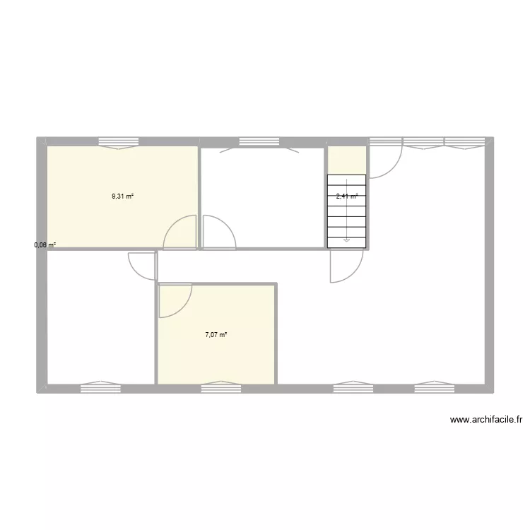 sauzelles. Plan de 4 et 19 m² sauzelles. Plan de 4 et 19 m²