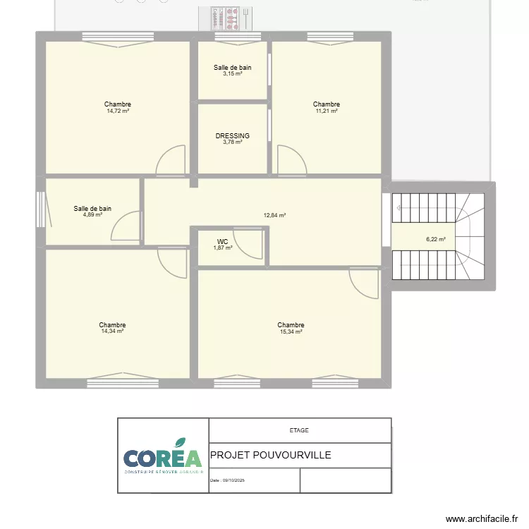 LAURENT PROJET POUVOURVILLE. Plan de LAURENT PROJET POUVOURVILLE. Plan de