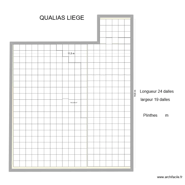 Qualias Liege. Plan de Qualias Liege. Plan de