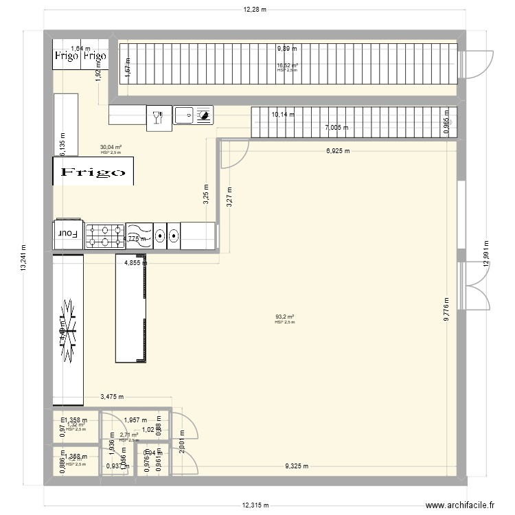 marivaux.6. Plan de 6 pièces et 145 m2