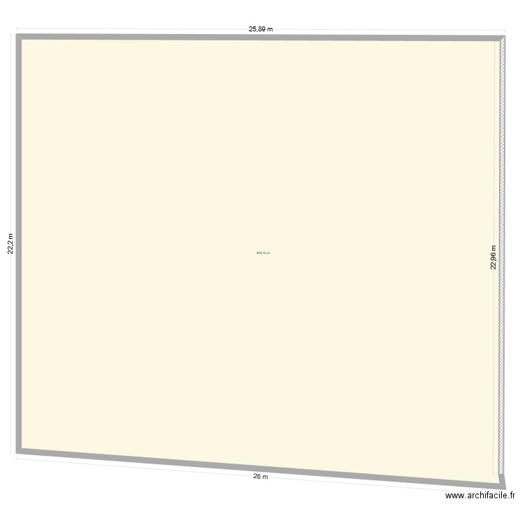 poolhouse. Plan de 1 pièce et 573 m2