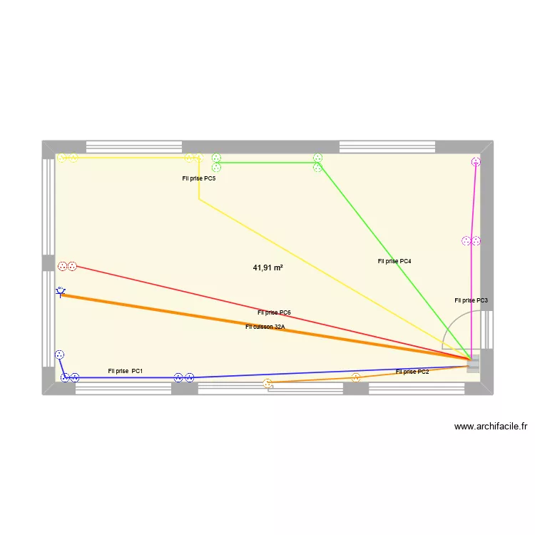 cuisine eddy PC. Plan de 1 et 42 m² cuisine eddy PC. Plan de 1 et 42 m²