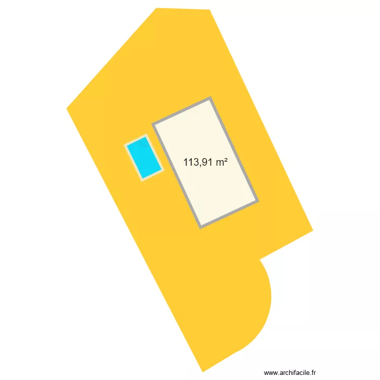 PIOUD COURLAOUX. Plan de 