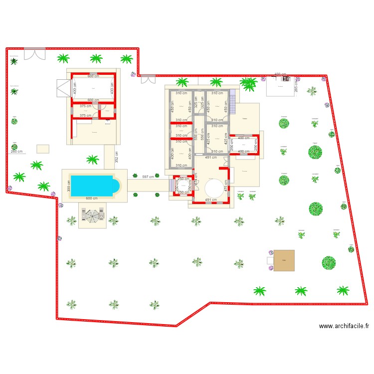 Plan Djerba Mahboubine V4. Plan de 0 pièce et 0 m2
