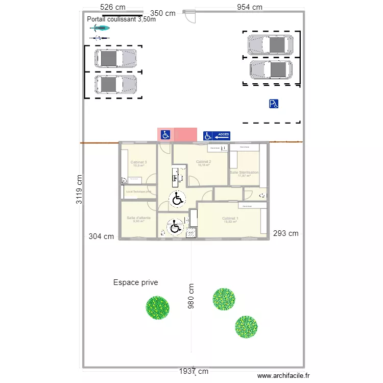 plan general projet. Plan de 