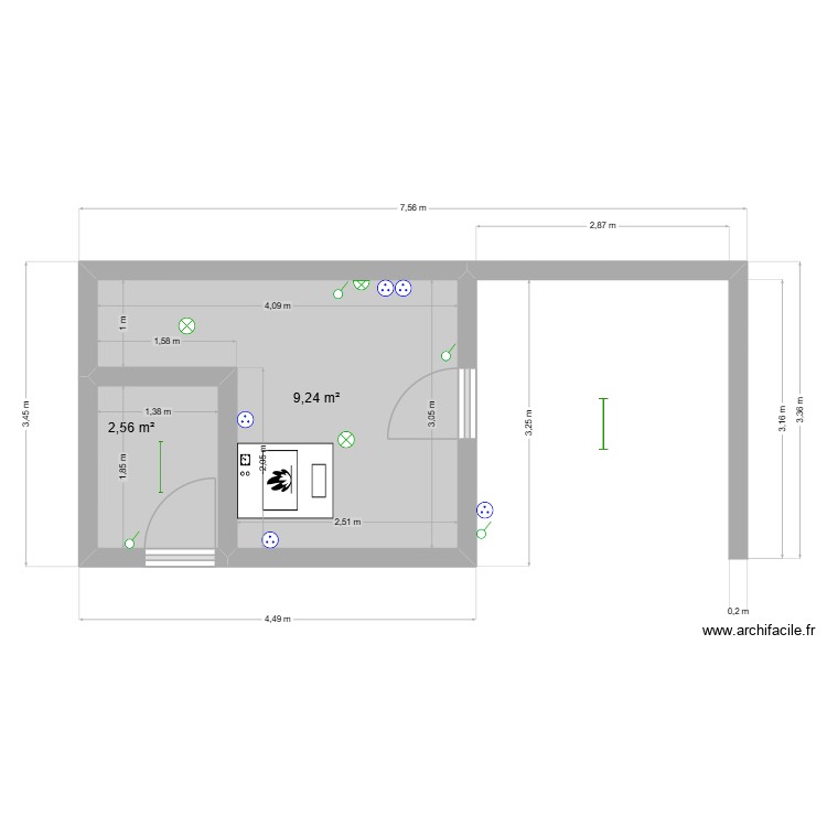 Dépendances 1. Plan de 0 pièce et 0 m2