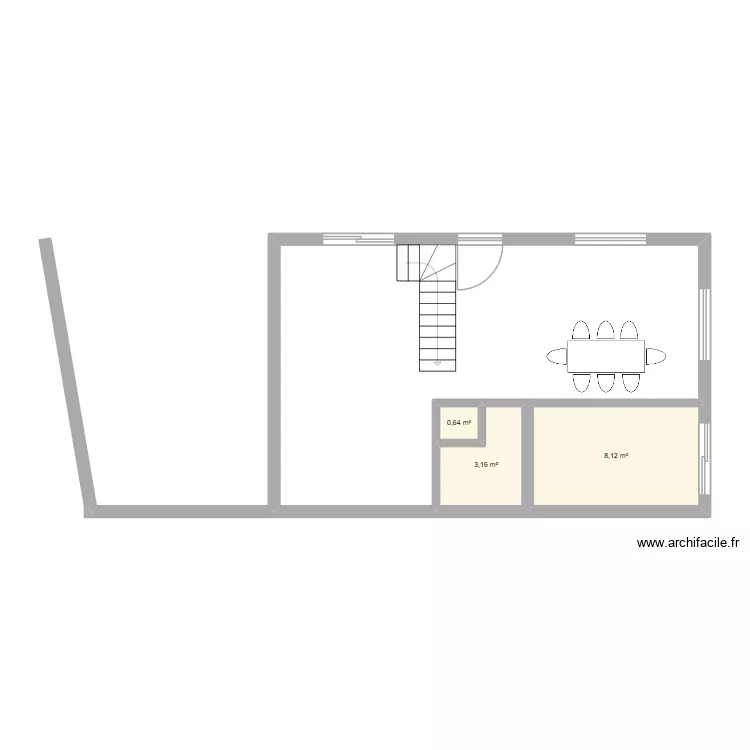 MORGANE. Plan de 3 et 12 m² MORGANE. Plan de 3 et 12 m²