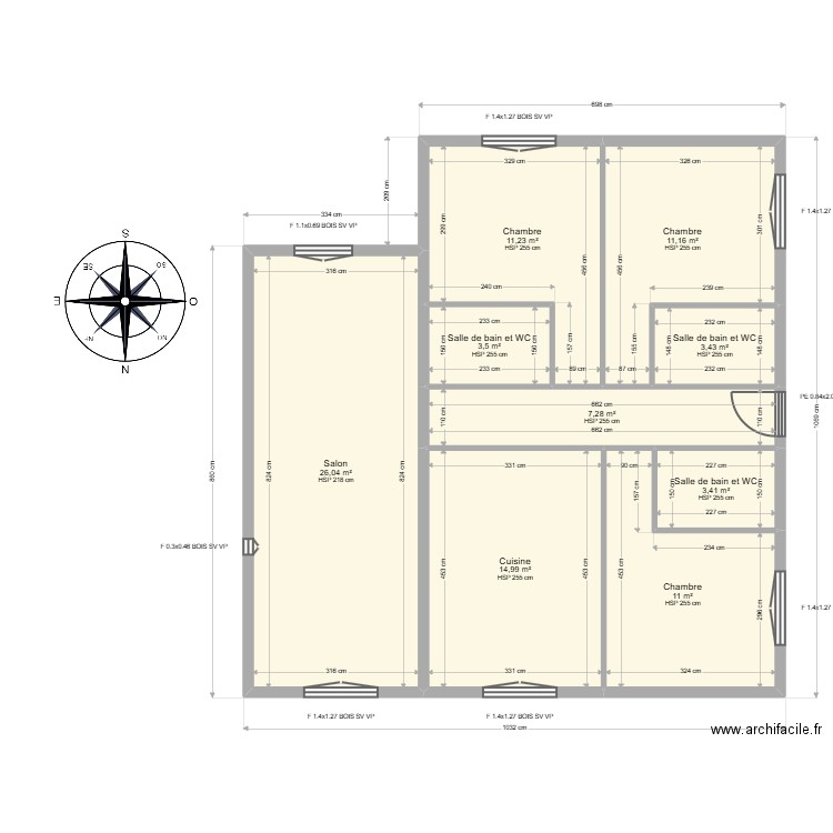  ML25001950  BEAUDET. Plan de 0 pièce et 0 m2