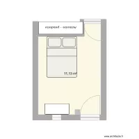 111 Chambre RdC gauche