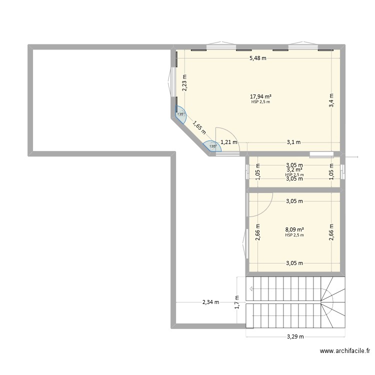 Chambre. Plan de 0 pièce et 0 m2