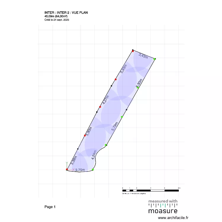 intermarch&eacute;. Plan de 