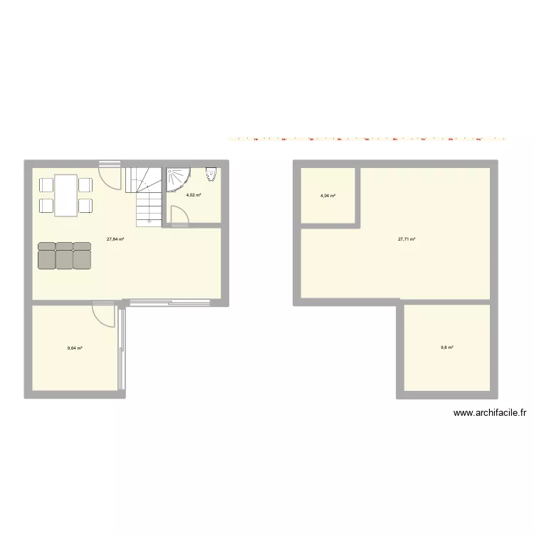 mireval 68. Plan de 6 Pièces et 83 m² mireval 68. Plan de 6 Pièces et 83 m²