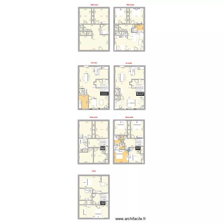 Maison St Bon RDC. Plan de 34 et 446 m² Maison St Bon RDC. Plan de 34 et 446 m²