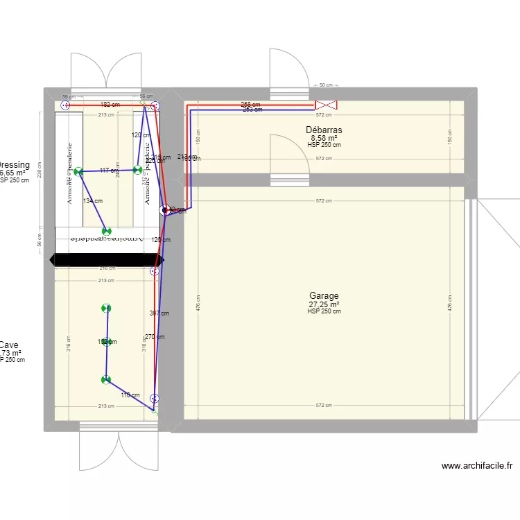 extension. Plan de extension. Plan de