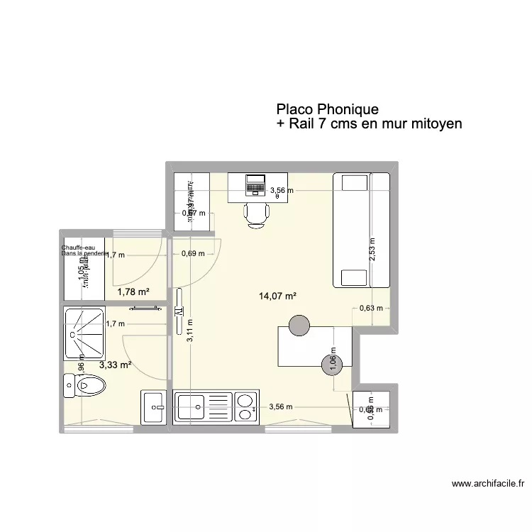 Decaz Gambetta Appt 9 V3. Plan de 