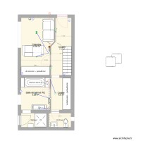 Saint-Palais partie haute RDC variante 2