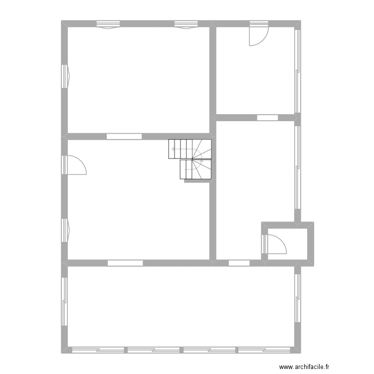 CANDOR. Plan de 6 pièces et 121 m2