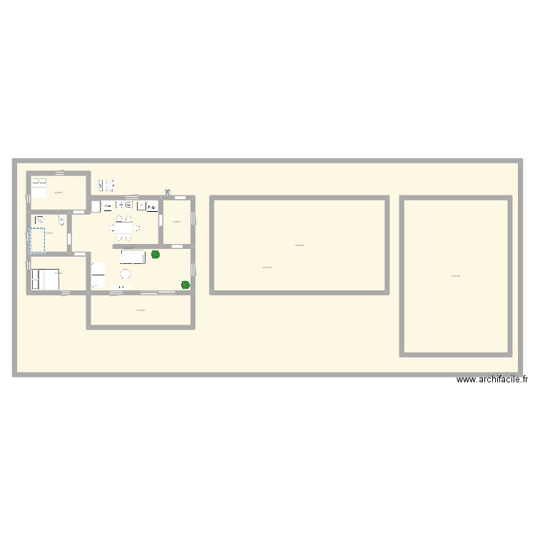 PLAN JENNY. Plan de 9 pièces et 736 m2