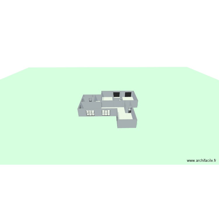 plan 12. Plan de 8 pièces et 201 m2