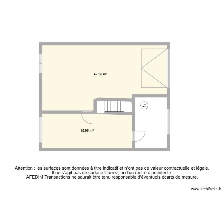 CHAMB-BAS. Plan de 21 pièces et 230 m2