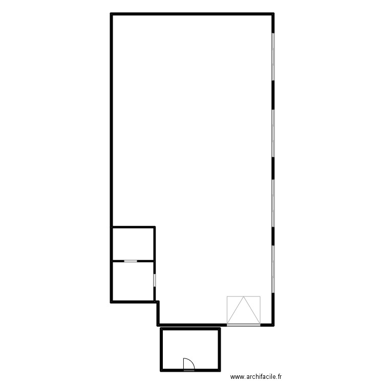dede. Plan de 4 pièces et 264 m2