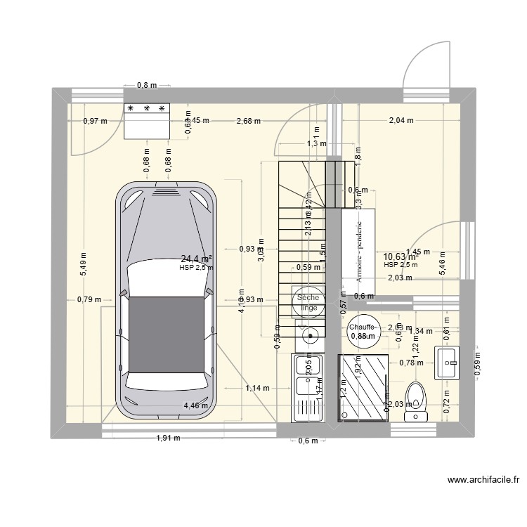 garage 42. Plan de 0 pièce et 0 m2