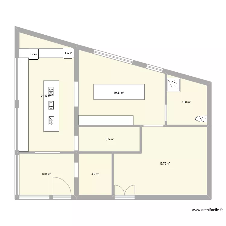 cookn. Plan de 7 et 85 m² cookn. Plan de 7 et 85 m²