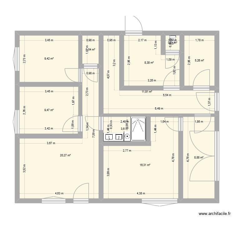 Aime derniere version pour meubles. Plan de 0 pièce et 0 m2