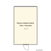 R&eacute;serve Mat&eacute;riel St&eacute;rile Ortho CHU Helora Mons Kennedy