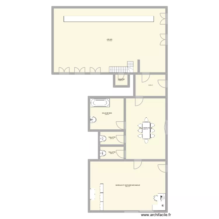 Plan TPS Choquet11. Plan de 8 pièces et 289 m² Plan TPS Choquet11. Plan de 8 pièces et 289 m²
