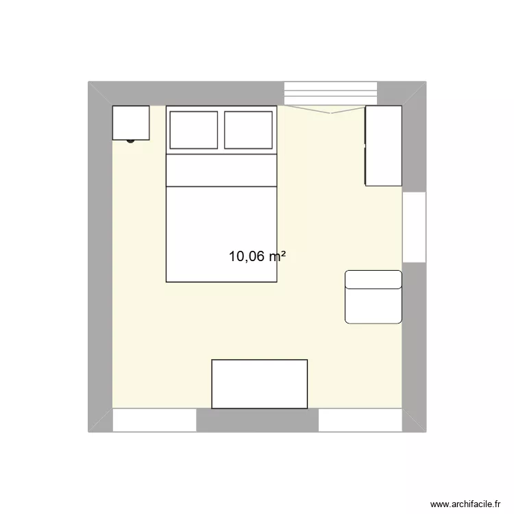 chambre mna 2026. Plan de 1 et 10 m² chambre mna 2026. Plan de 1 et 10 m²